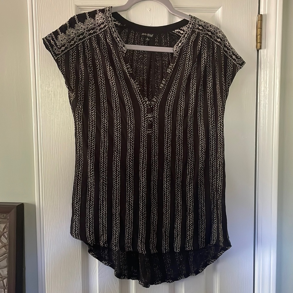 Lucky Brand Short Sleeve Top